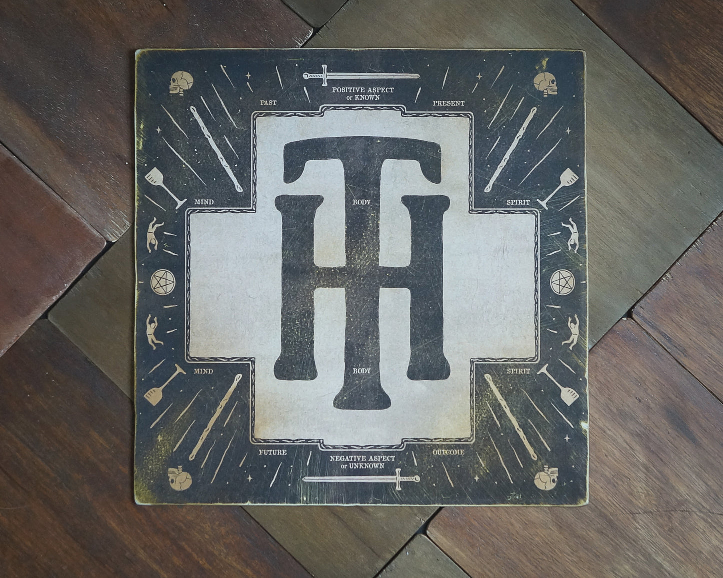 Hydesville Tarot Spread Board