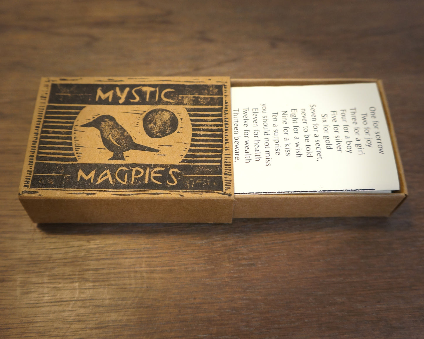 Mystic Magpies - Handmade Fortune Telling Game