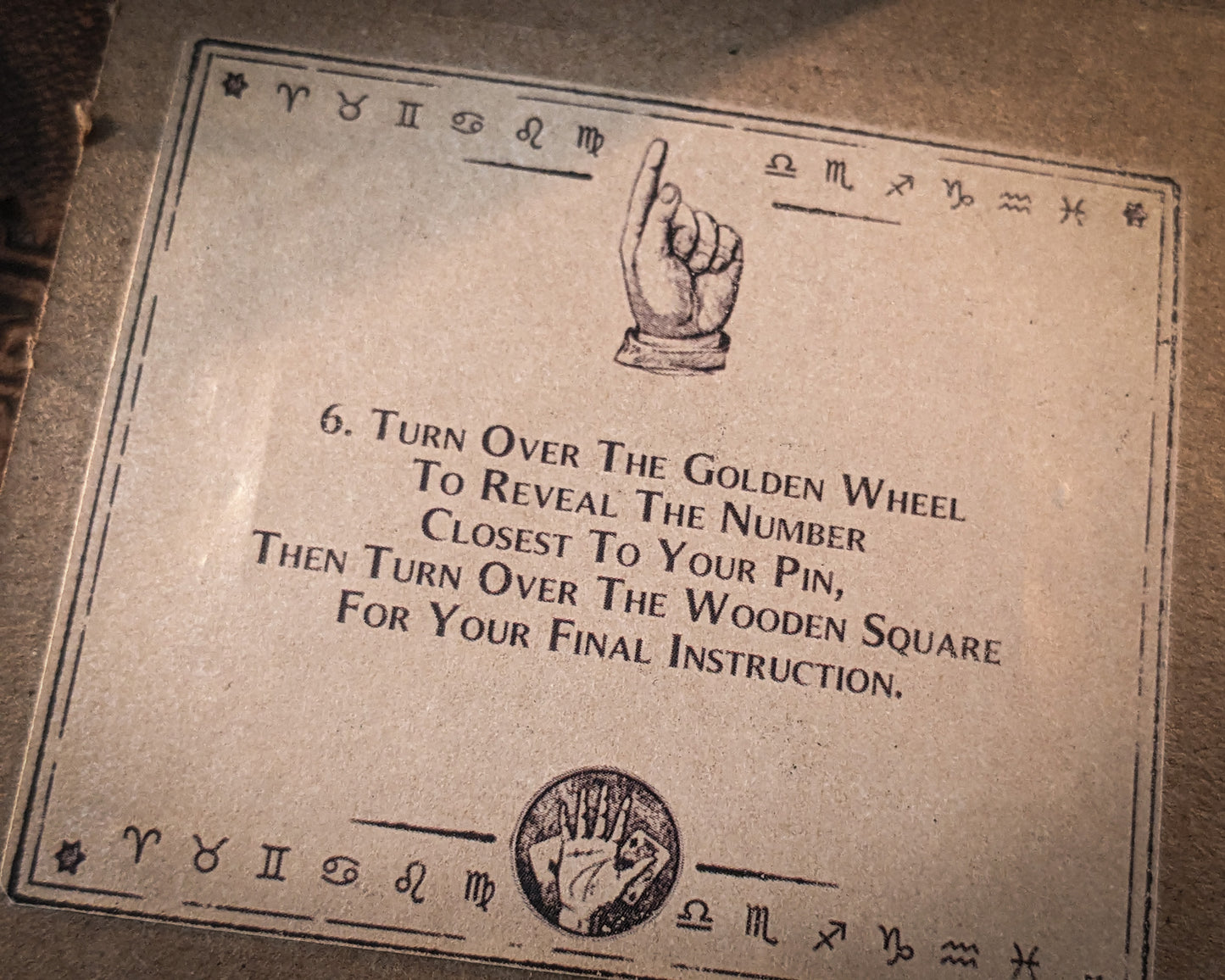 The Golden Wheel - Fortune Telling Game