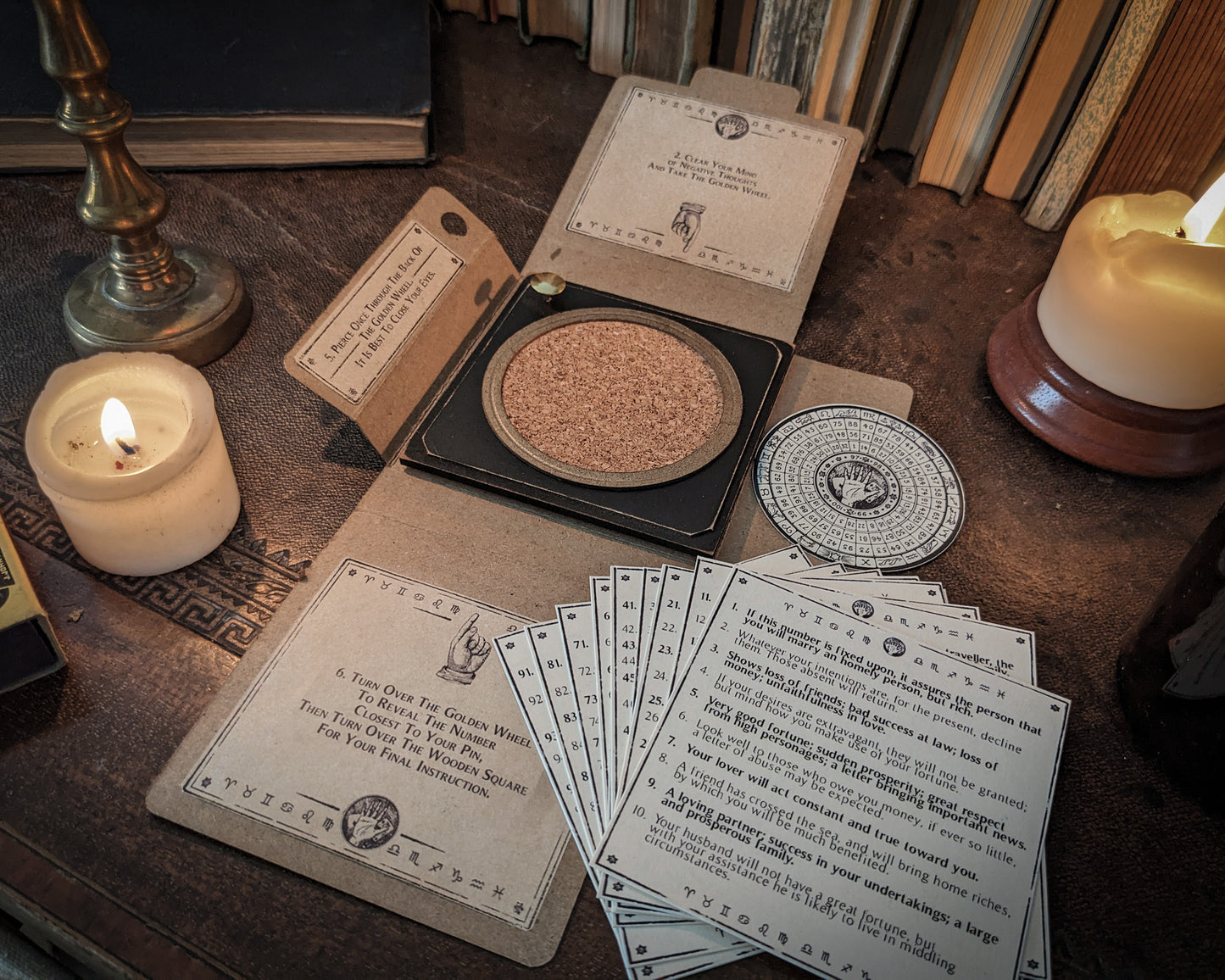 The Golden Wheel - Fortune Telling Game