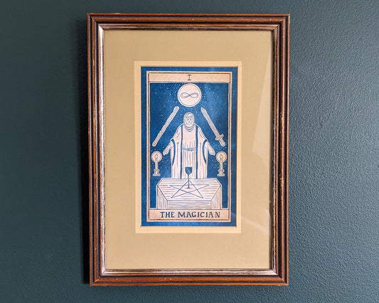 Framed Tarot Print - The Magician