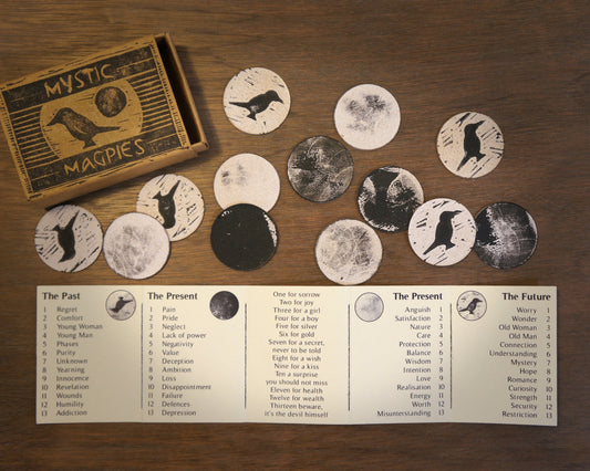 Mystic Magpies - Handmade Fortune Telling Game